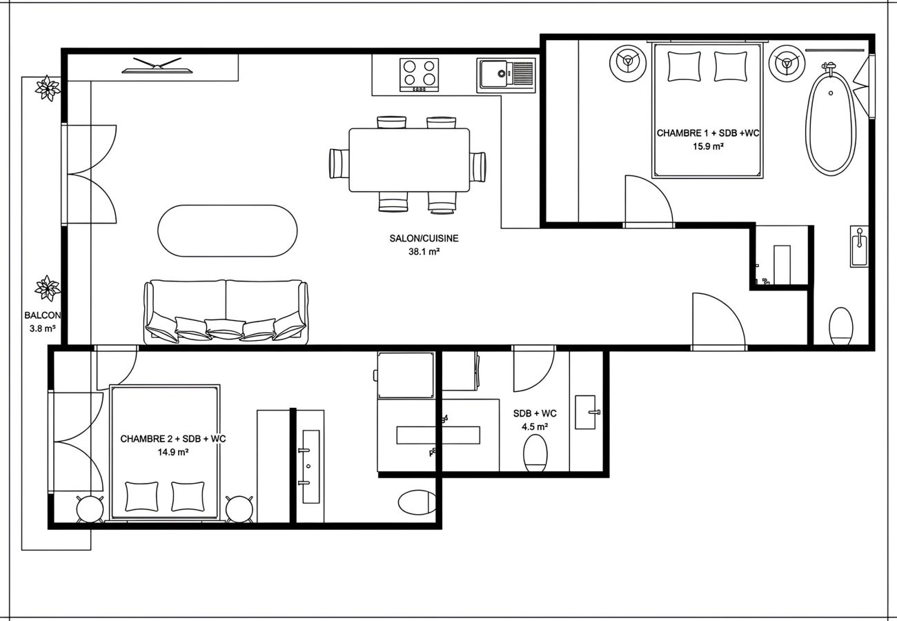 Apartment in Cannes - PAULA By Terry's Homes - Palais