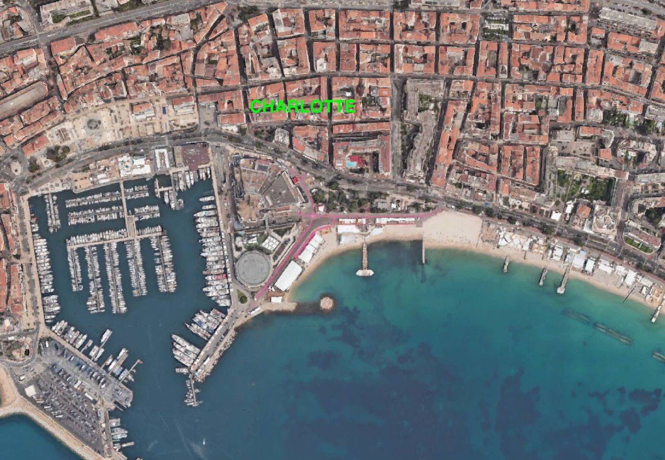 Location appartement Cannes hyper centre-ville