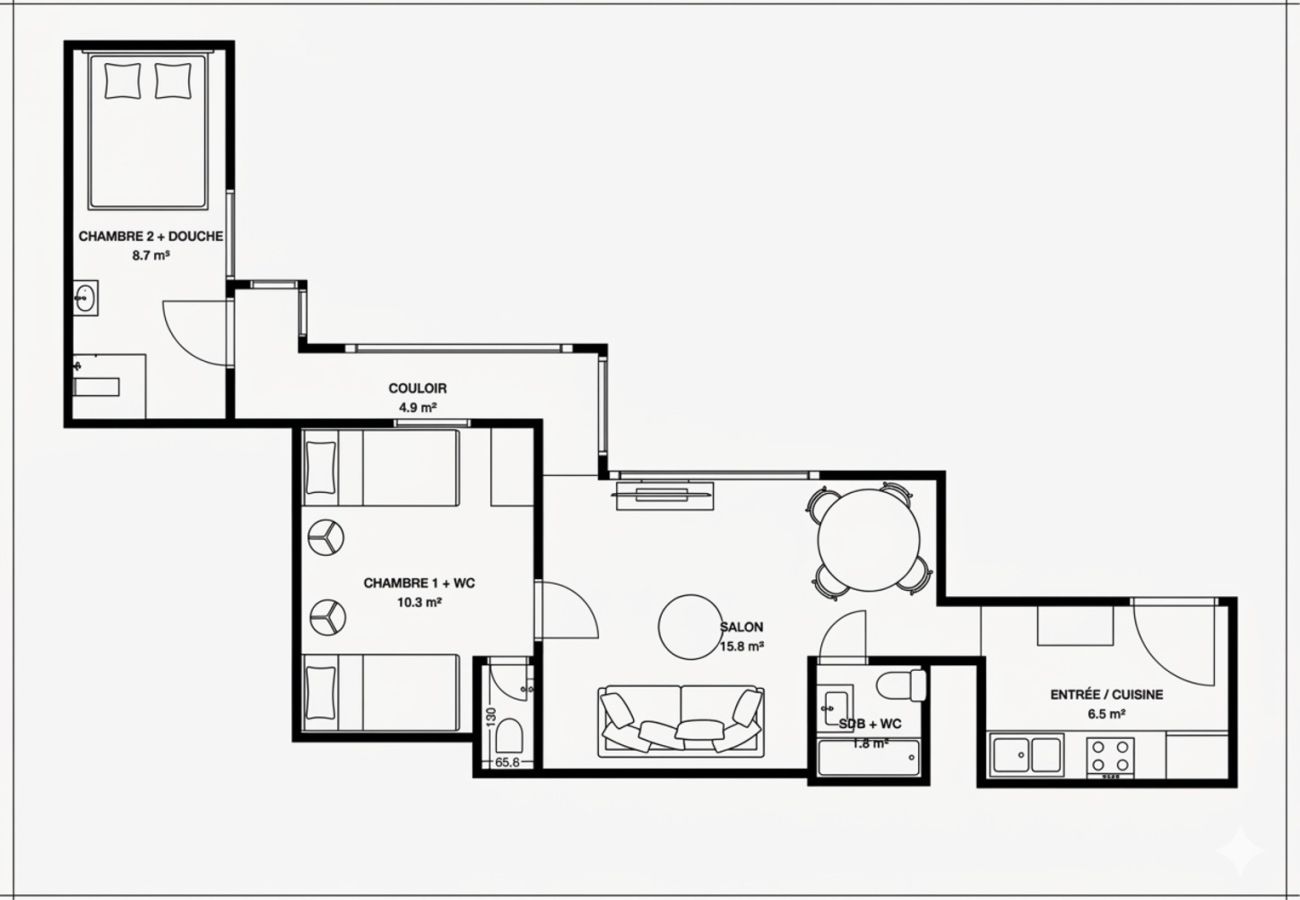 Appartement à Cannes - CHARLOTTE By Terry's Homes